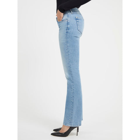 Light Blue Straight Low Rise Jeans | Montivo Pakistan