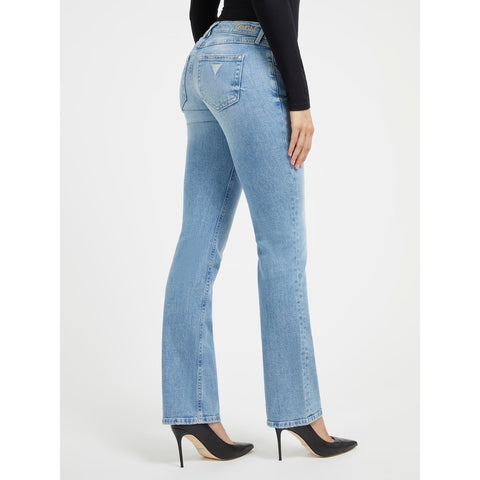 Light Blue Straight Low Rise Jeans | Montivo Pakistan