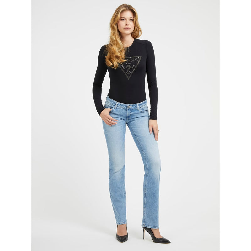 Light Blue Straight Low Rise Jeans | Montivo Pakistan