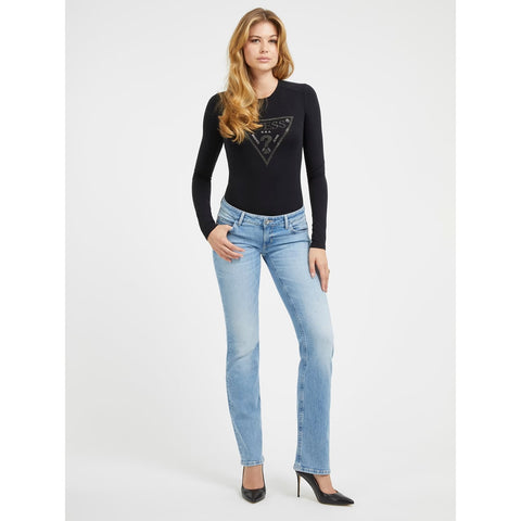 Light Blue Straight Low Rise Jeans | Montivo Pakistan