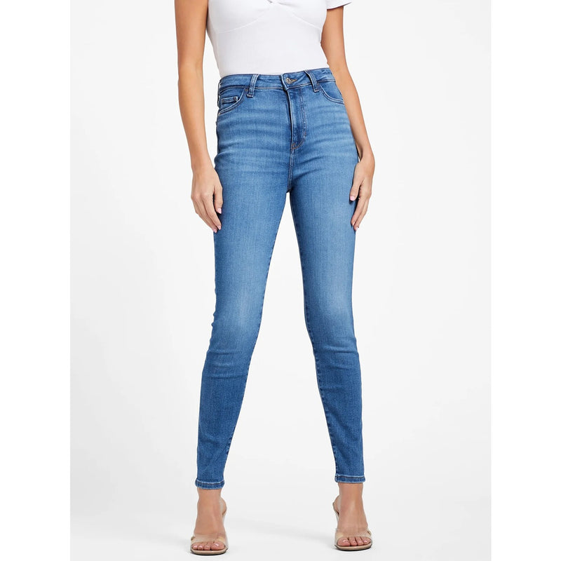 Mid Blue High Rise Skinny Jeans | Montivo Pakistan