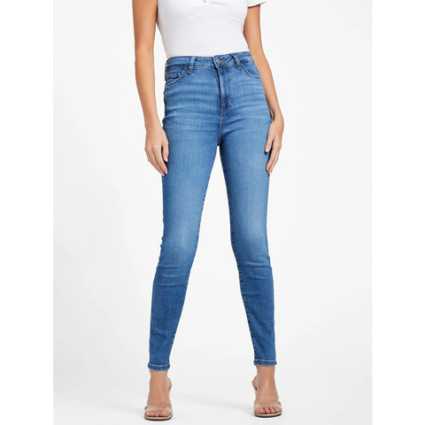 Mid Blue High Rise Skinny Jeans | Montivo Pakistan