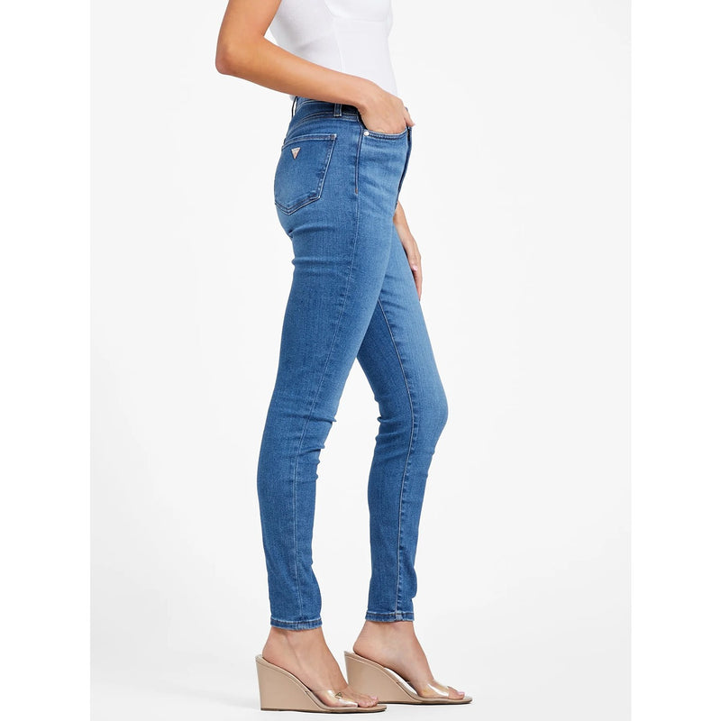 Mid Blue High Rise Skinny Jeans | Montivo Pakistan