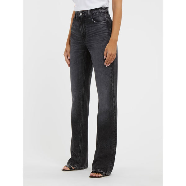 Charcoal Straight High Rise Jeans | Montivo Pakistan