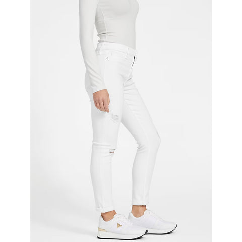 White Skinny Ripped Jeans | Montivo Pakistan