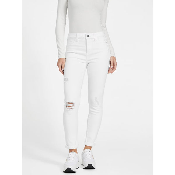 White Skinny Ripped Jeans | Montivo Pakistan