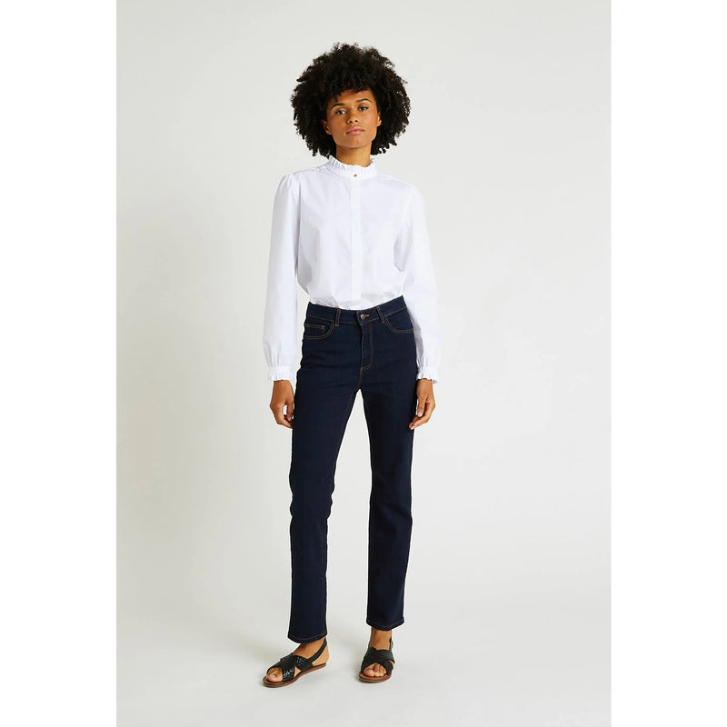 Blue Mid Rise Slim Jeans | Montivo Pakistan