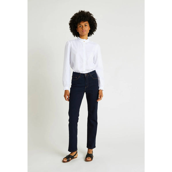 Blue Mid Rise Slim Jeans | Montivo Pakistan