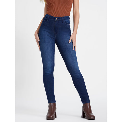 Dark Wash High Rise Skinny Jeans | Montivo Pakistan