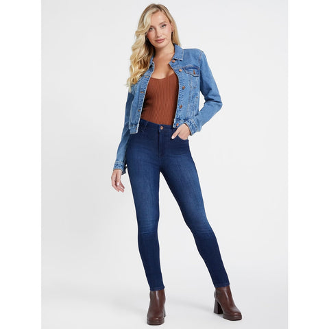 Dark Wash High Rise Skinny Jeans | Montivo Pakistan