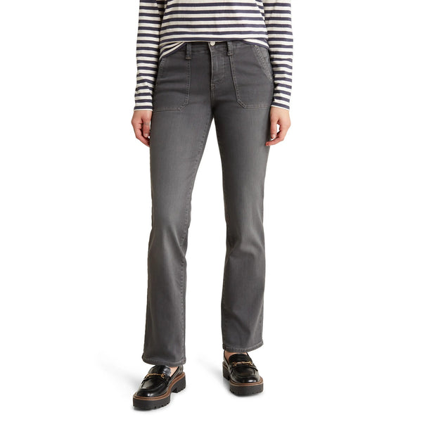 Grey Straight Utility Jeans | Montivo Pakistan