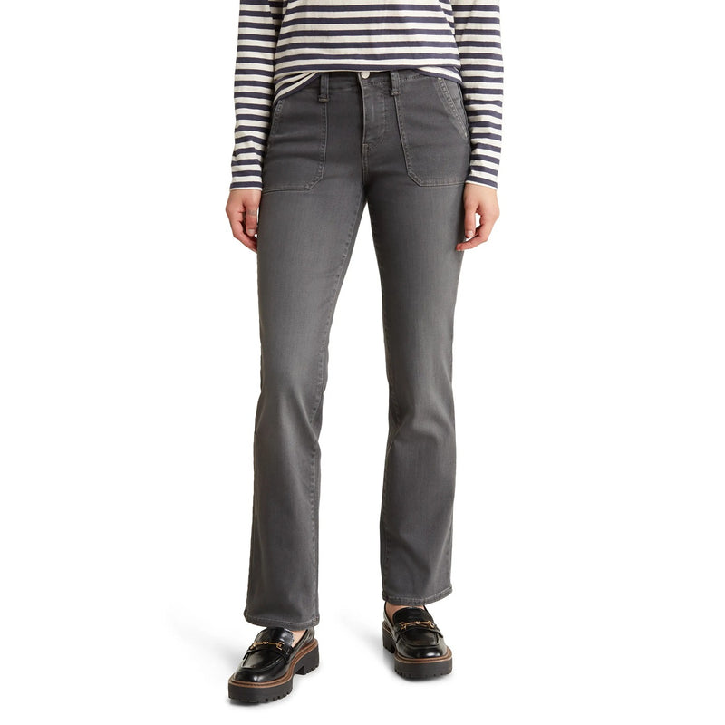 Grey Straight Utility Jeans | Montivo Pakistan