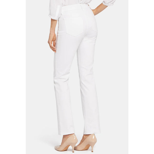 White Mid Rise Straight Jeans | Montivo Pakistan