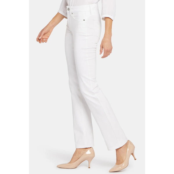 White Mid Rise Straight Jeans | Montivo Pakistan