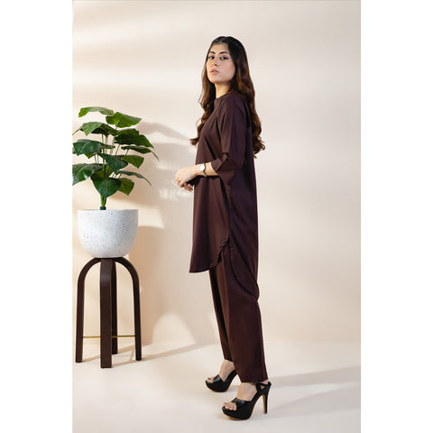 Brown Basic Matching Set | Montivo Pakistan
