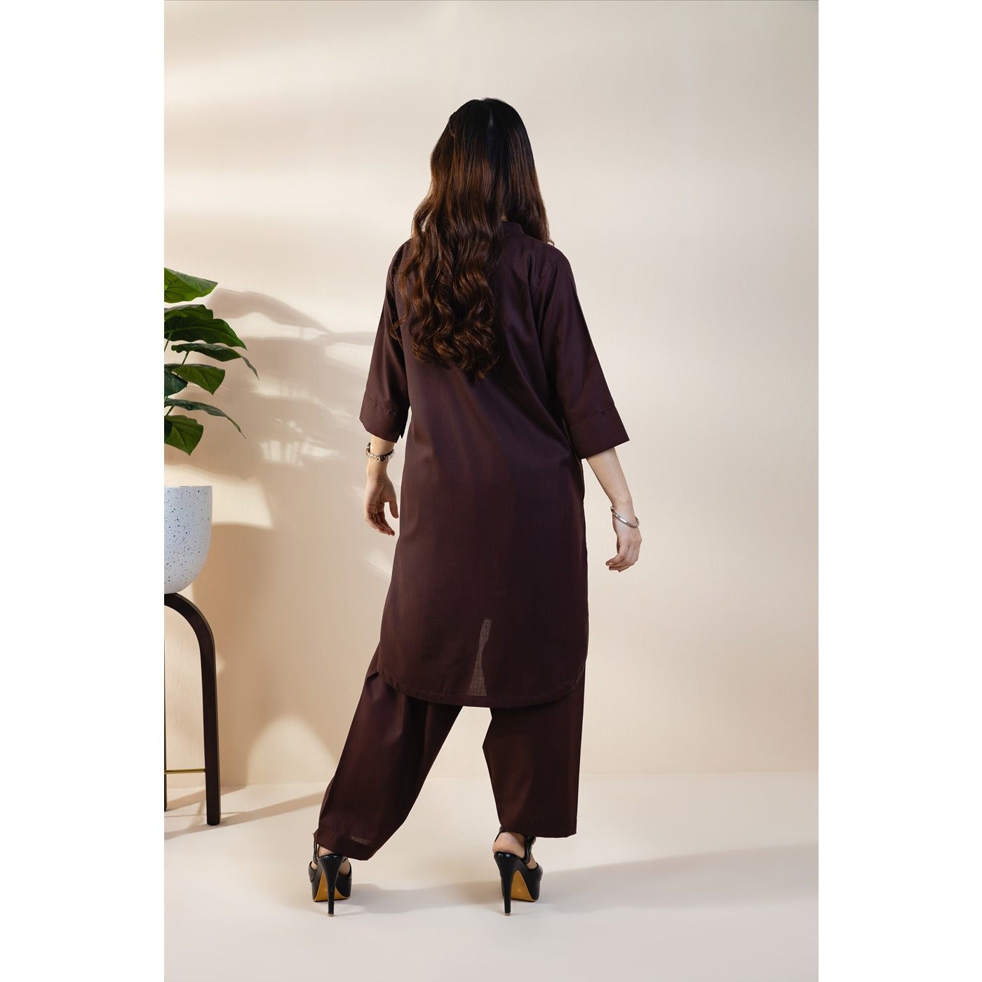 Brown Basic Matching Set | Montivo Pakistan