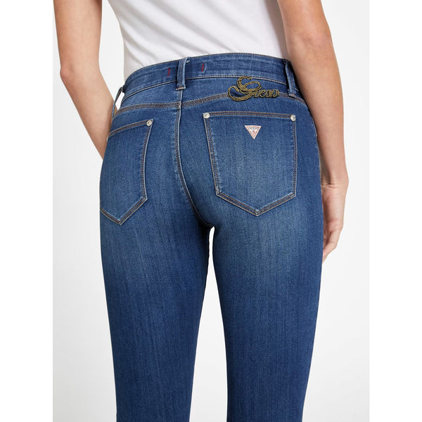 Blue Mid Rise Skinny Jeans | Montivo Pakistan