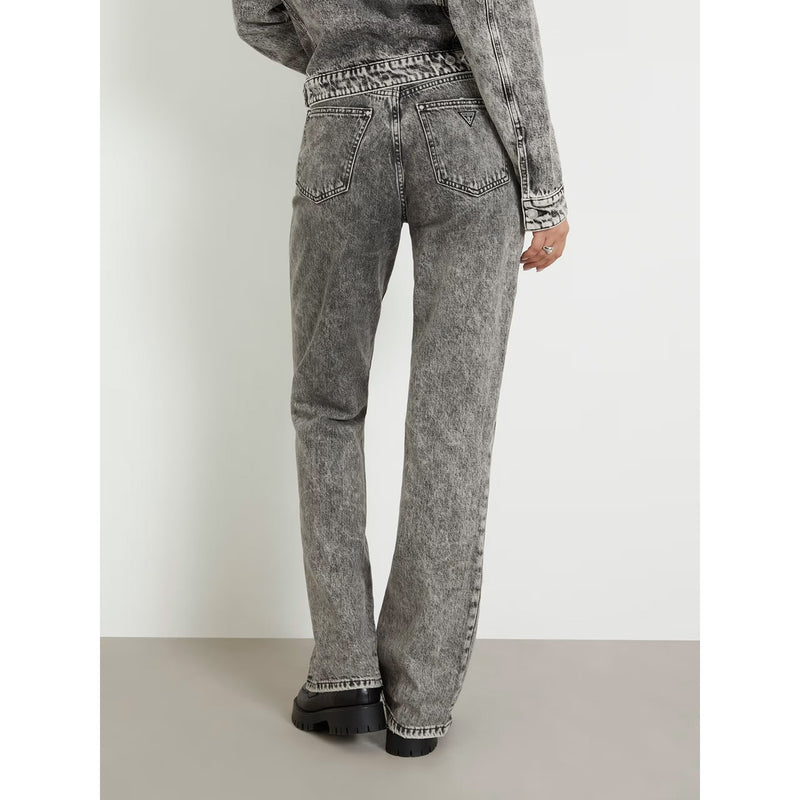 Grey Straight High Rise Jeans | Montivo Pakistan