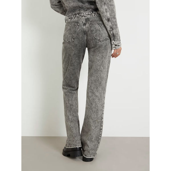 Grey Straight High Rise Jeans | Montivo Pakistan