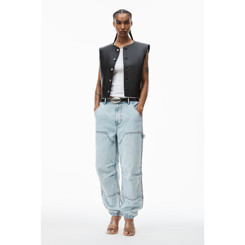 Light Blue Carpenter Jogger Jeans | Montivo Pakistan