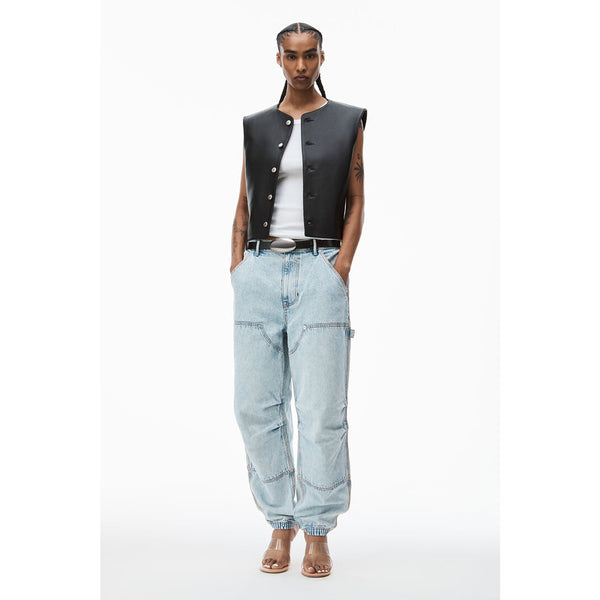 Light Blue Carpenter Jogger Jeans | Montivo Pakistan