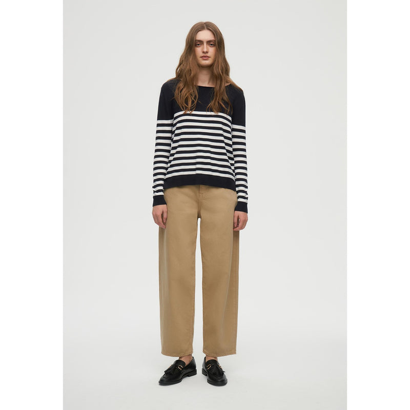 Beige Barrel Fit High Waist Jeans | Montivo Pakistan