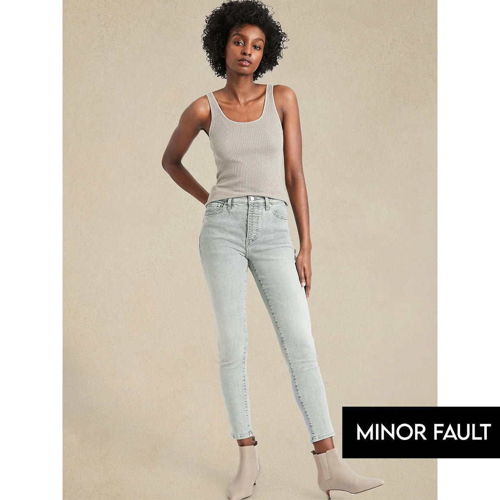 (Minor Fault) Light Wash Slim Jeans | Montivo Pakistan