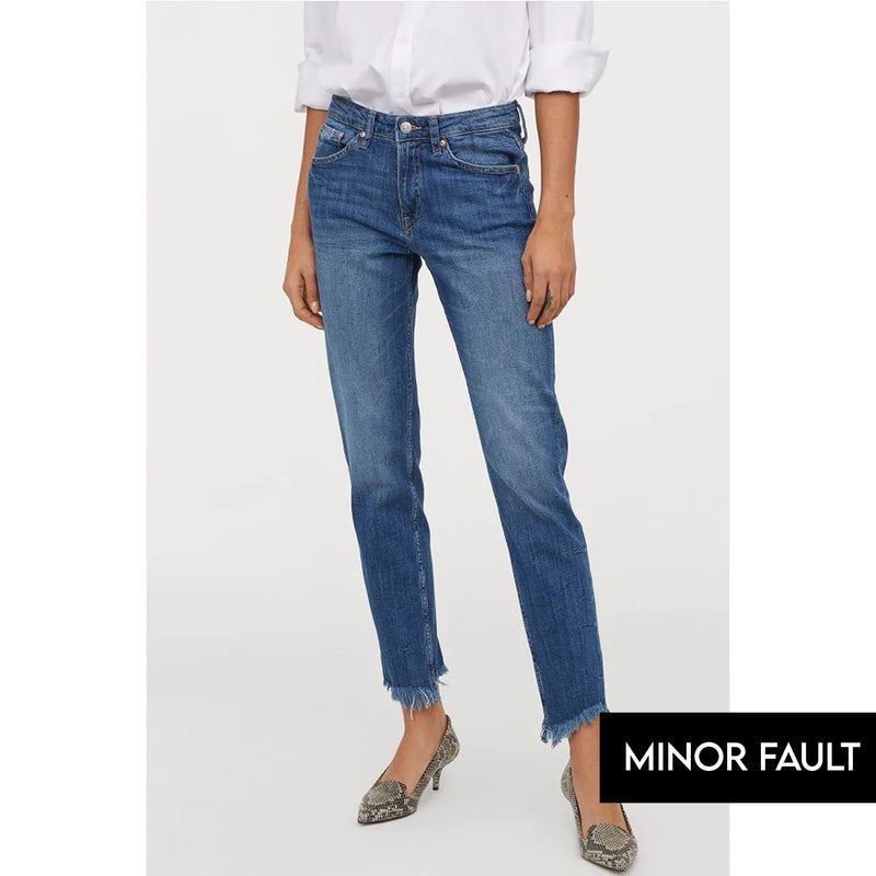 (Minor Fault) Girlfriend Ankle Jeans | Montivo Pakistan