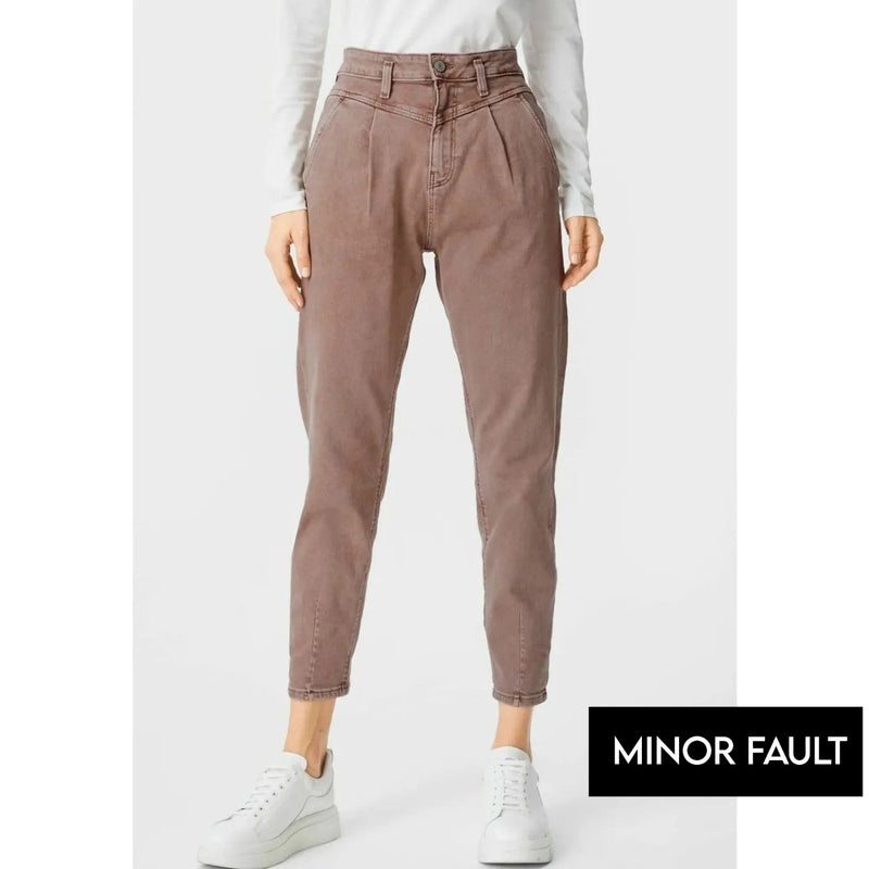 (Minor Fault) Rust Mom Jeans | Montivo Pakistan