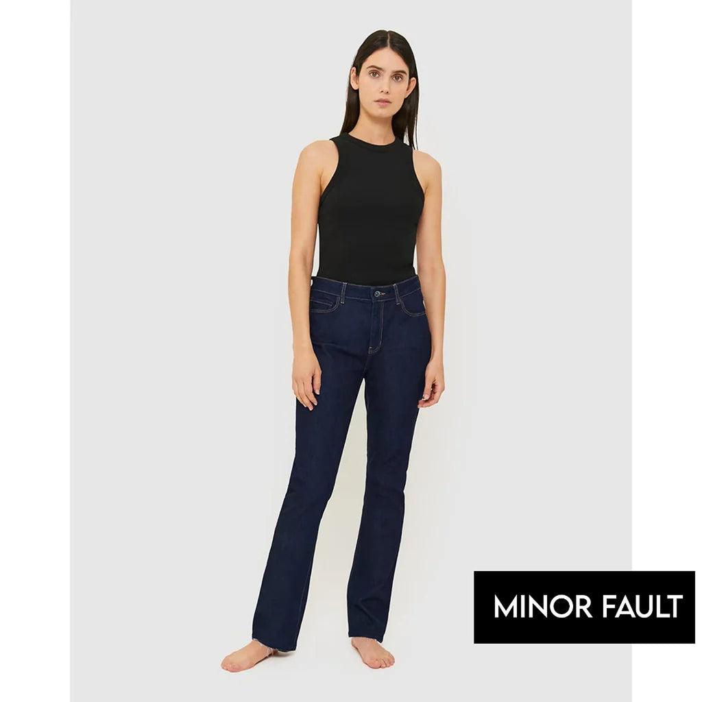 (Minor Fault) High Rise Straight Jeans | Montivo Pakistan