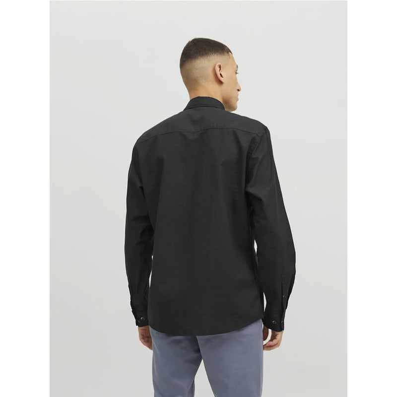 Black Button Down Casual Shirt | Montivo Pakistan