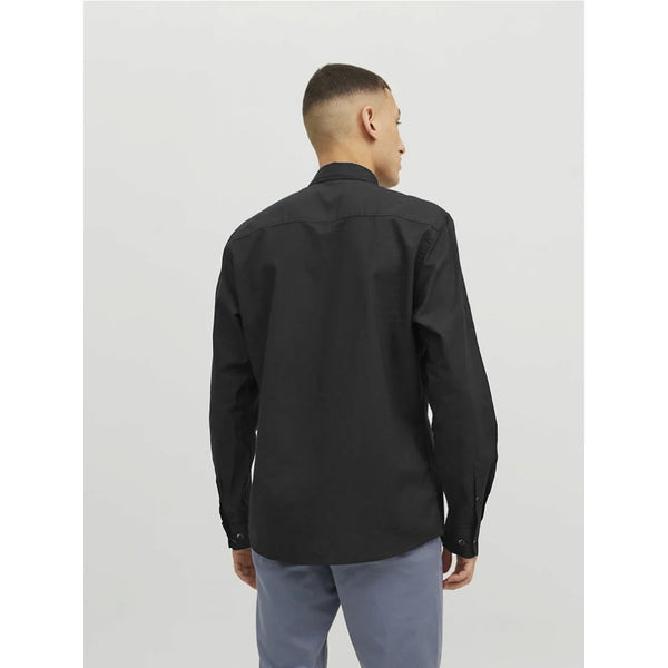 Black Button Down Casual Shirt | Montivo Pakistan