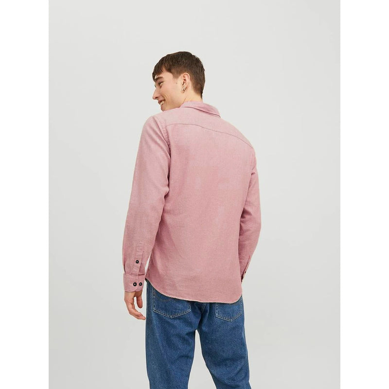 Pink Melange Button Down Shirt | Montivo Pakistan