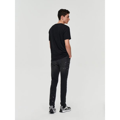 Charcoal Black Skinny Fit Jeans | Montivo Pakistan