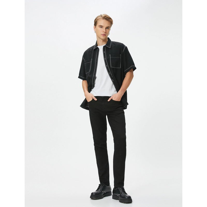 Black Slim Skinny Fit Jeans | Montivo Pakistan