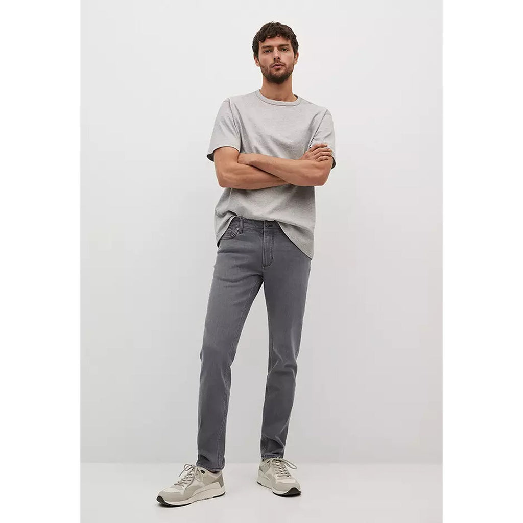Slim-Fit Grey Wash Jan Jeans | Montivo Pakistan