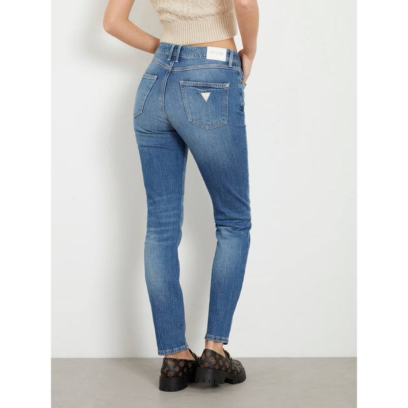 Blue High Rise Skinny Jeans | Montivo Pakistan