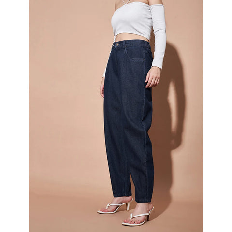 Rinse Wash High Rise Balloon Jeans | Montivo Pakistan