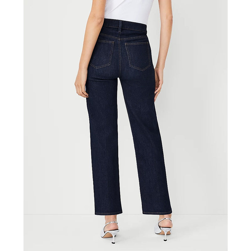 Blue Rinse Wash Straight Jeans | Montivo Pakistan