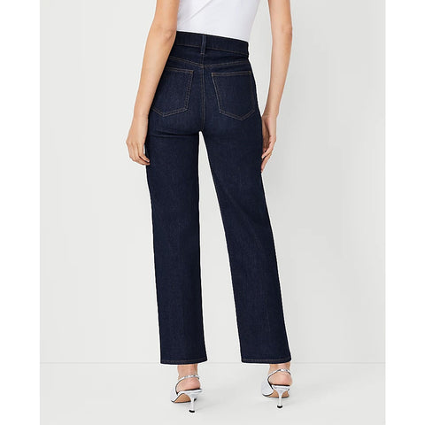 Blue Rinse Wash Straight Jeans | Montivo Pakistan