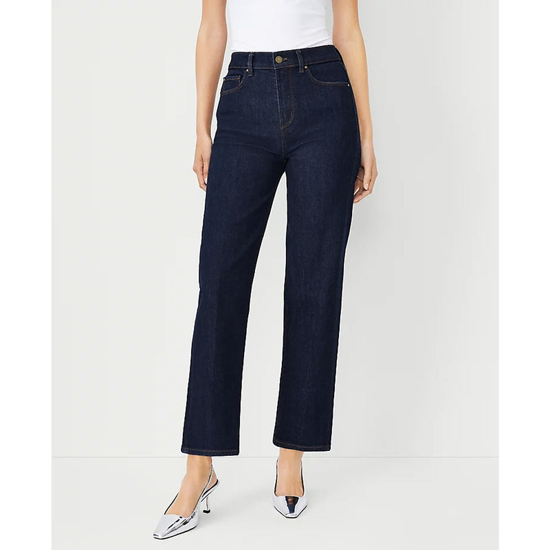 Blue Rinse Wash Straight Jeans | Montivo Pakistan