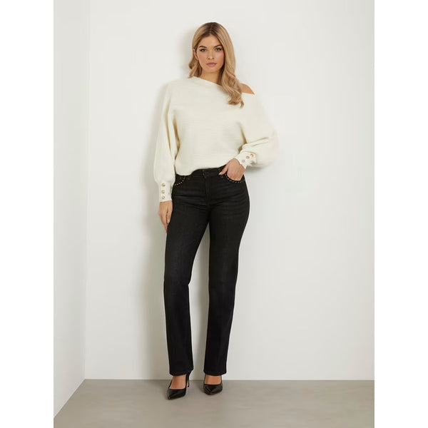 Charcoal Mid Rise Straight Jeans | Montivo Pakistan