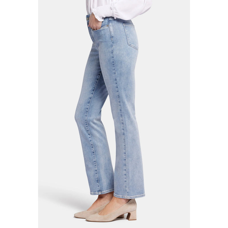 Light Blue High Rise Straight Jeans | Montivo Pakistan
