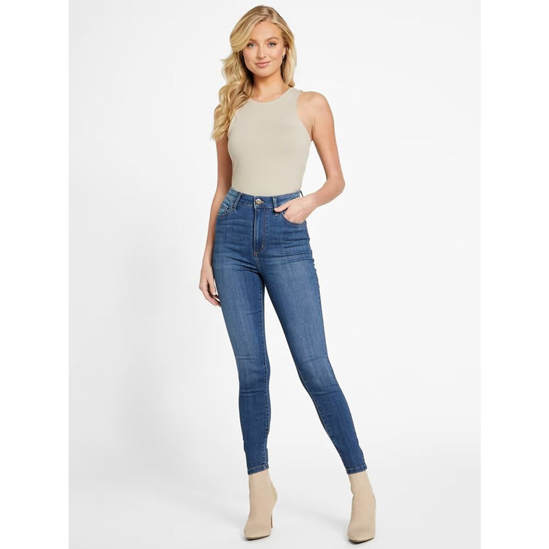 Blue High Rise Skinny Jeans | Montivo Pakistan