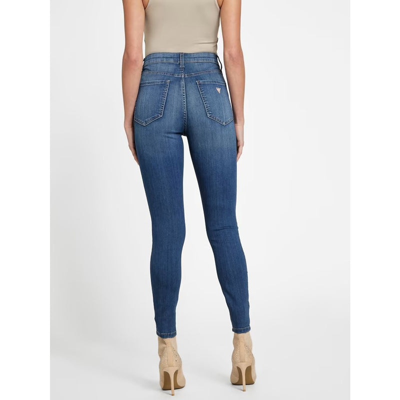 Blue High Rise Skinny Jeans | Montivo Pakistan