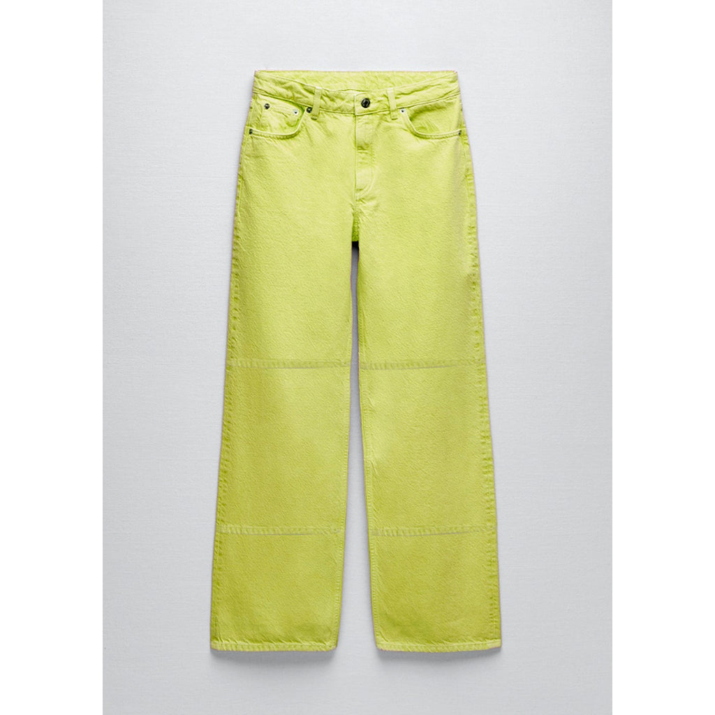 Neon Loose Fit Mid Rise Jeans | Montivo Pakistan