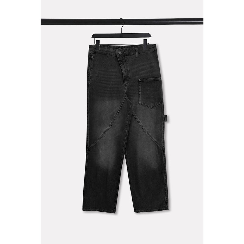 Cross Belt Carpenter Loose Fit Jeans | Montivo Pakistan