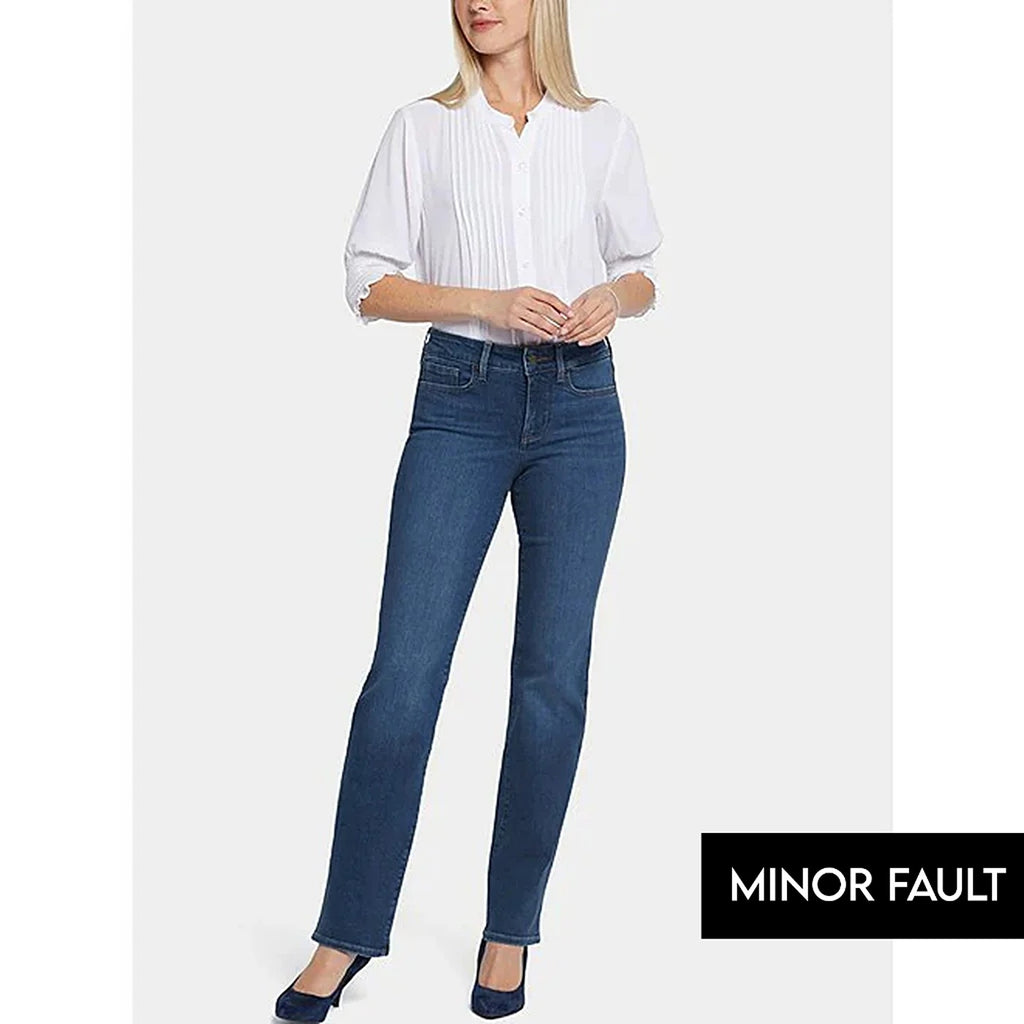 (Minor Fault) Blue Straight Fit Jeans | Montivo Pakistan