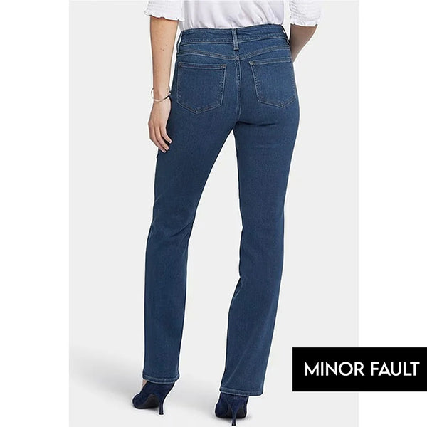 (Minor Fault) Blue Straight Fit Jeans