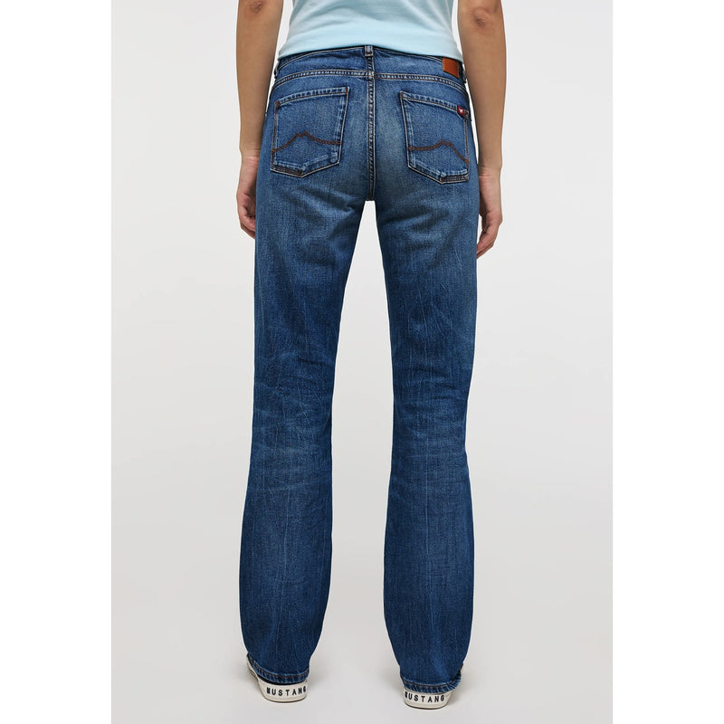 Dark Blue Low Rise Straight Jeans | Montivo Pakistan